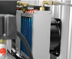 Cooler: Designed to reduce all ambient heat generated by the compressor heads.